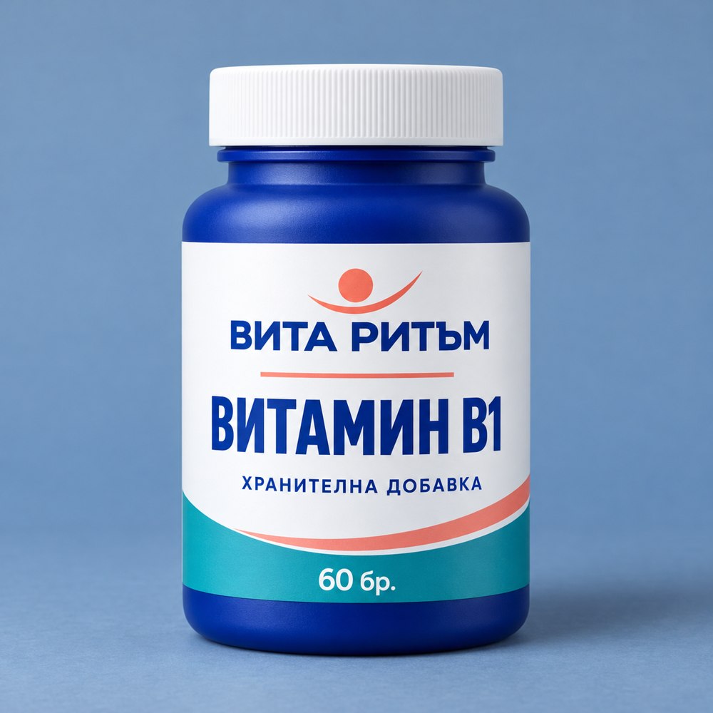 ВИТА РИТЪМ Витамин B1 — опаковка от 60 бр.