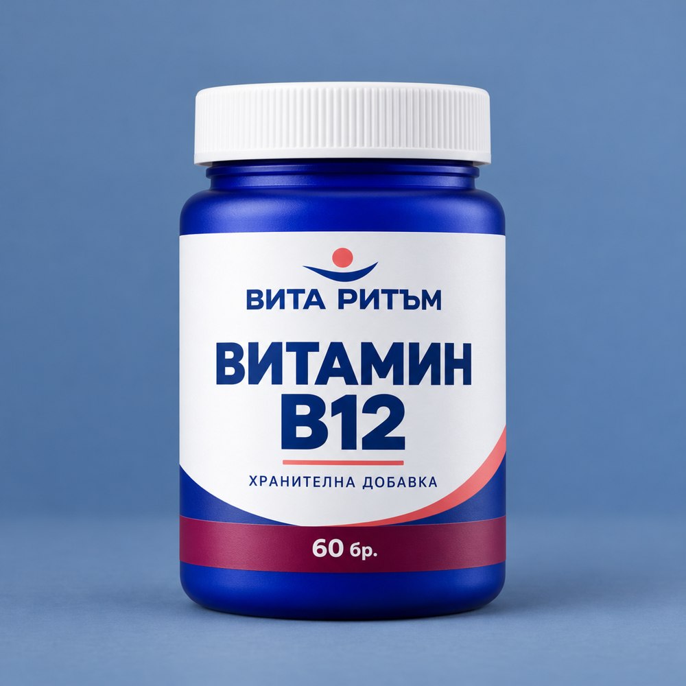 ВИТА РИТЪМ Витамин B12 — опаковка от 60 бр.
